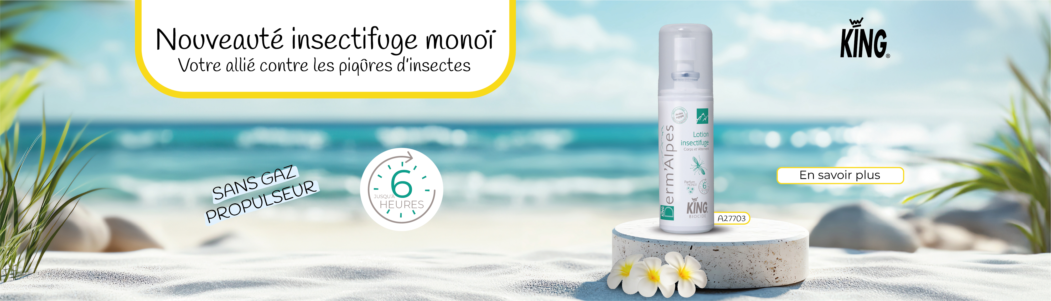 Insectifuge monoi KING