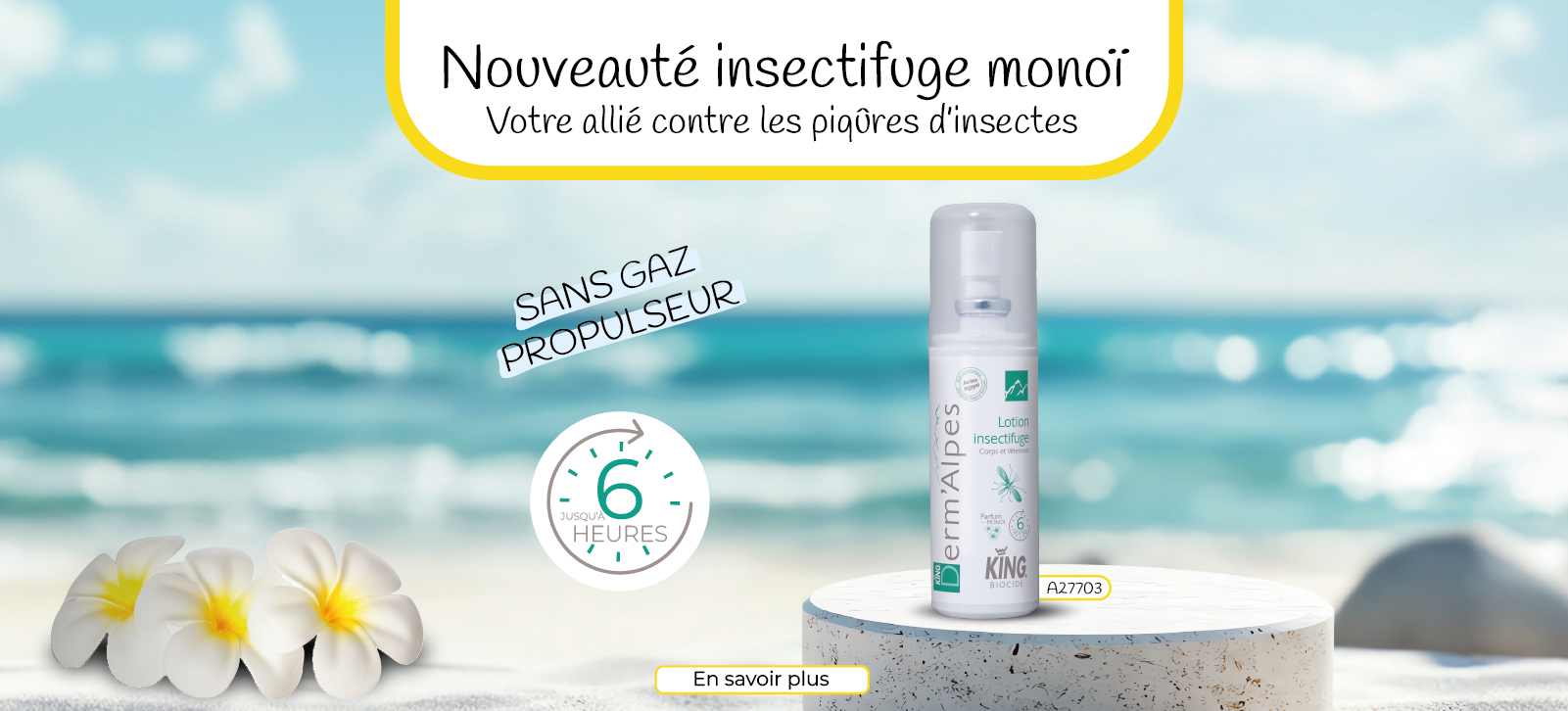 Insectifuge monoi KING