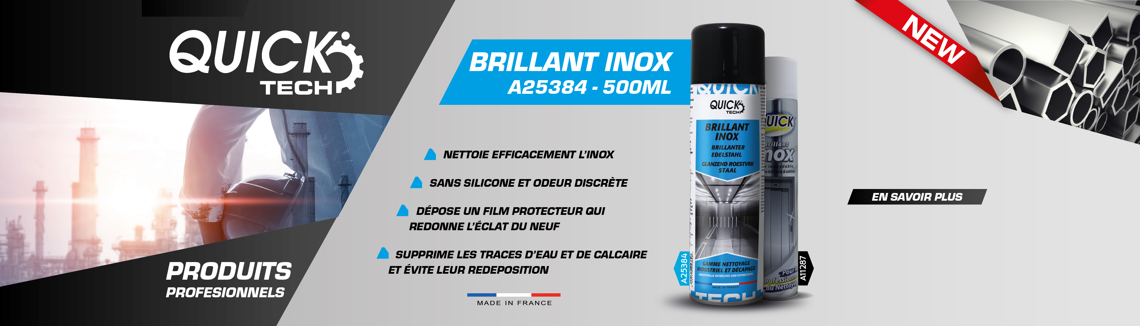 Brillant inox QUICK TECH