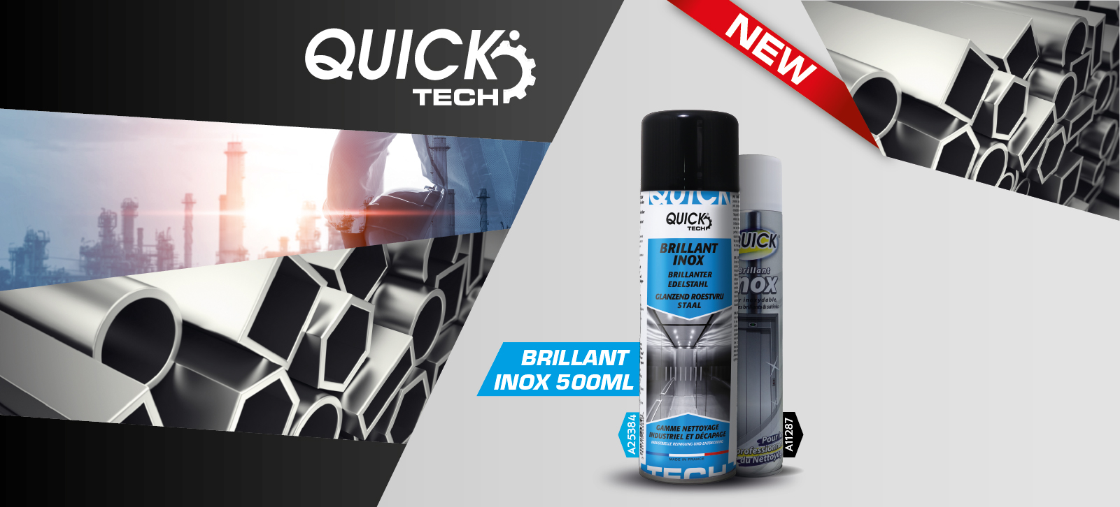 Brillant inox QUICK TECH
