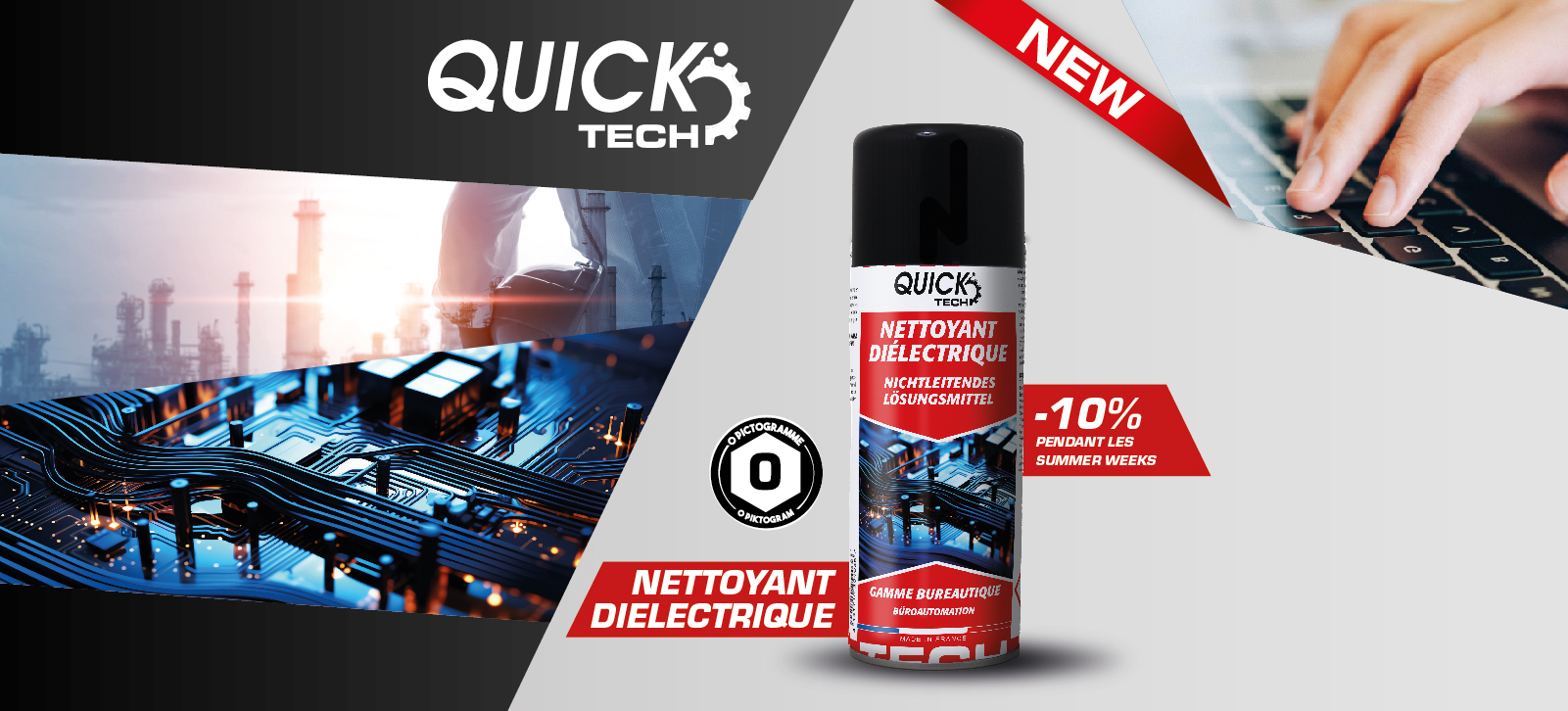 Diélectrique : Nouveauté QUICK TECH