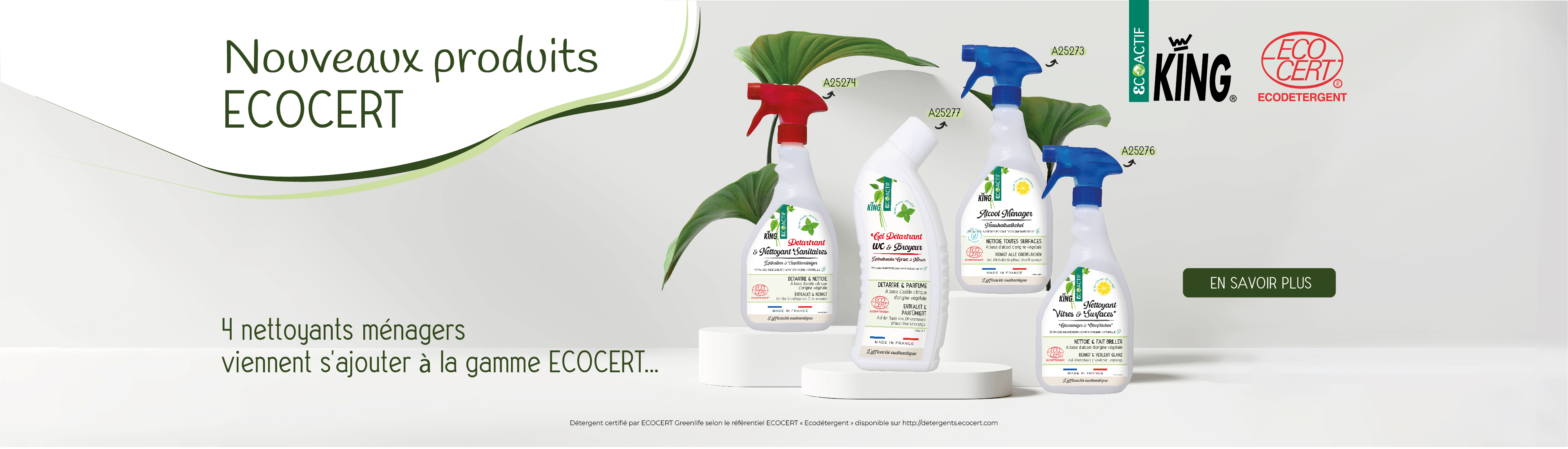 Nouveauté ECOCERT