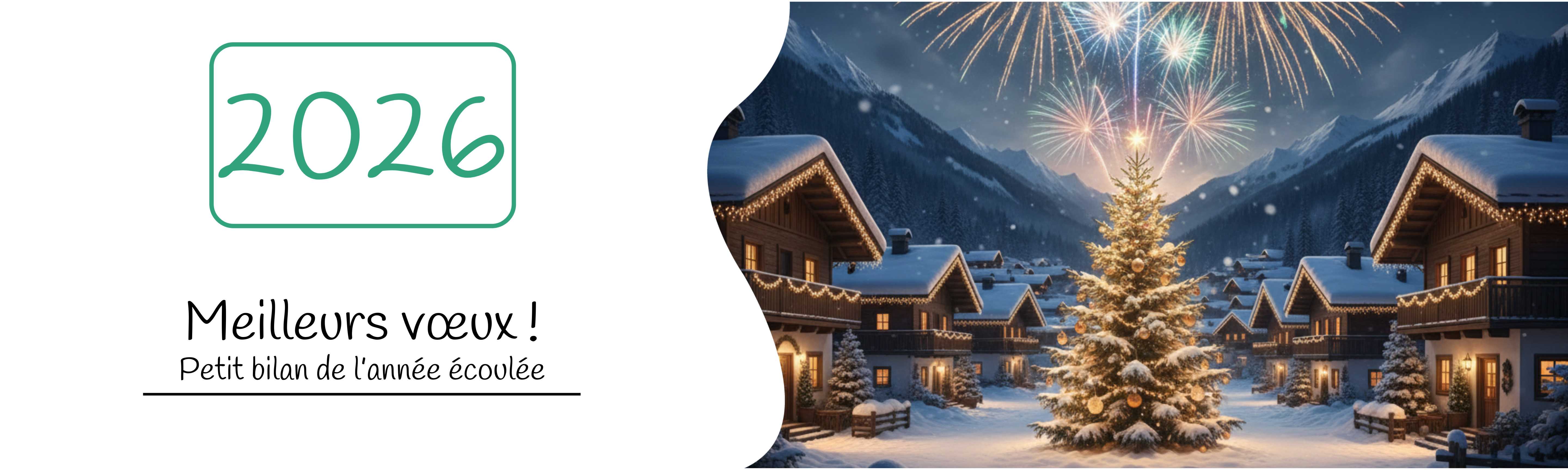 Meilleurs vœux 2026 !