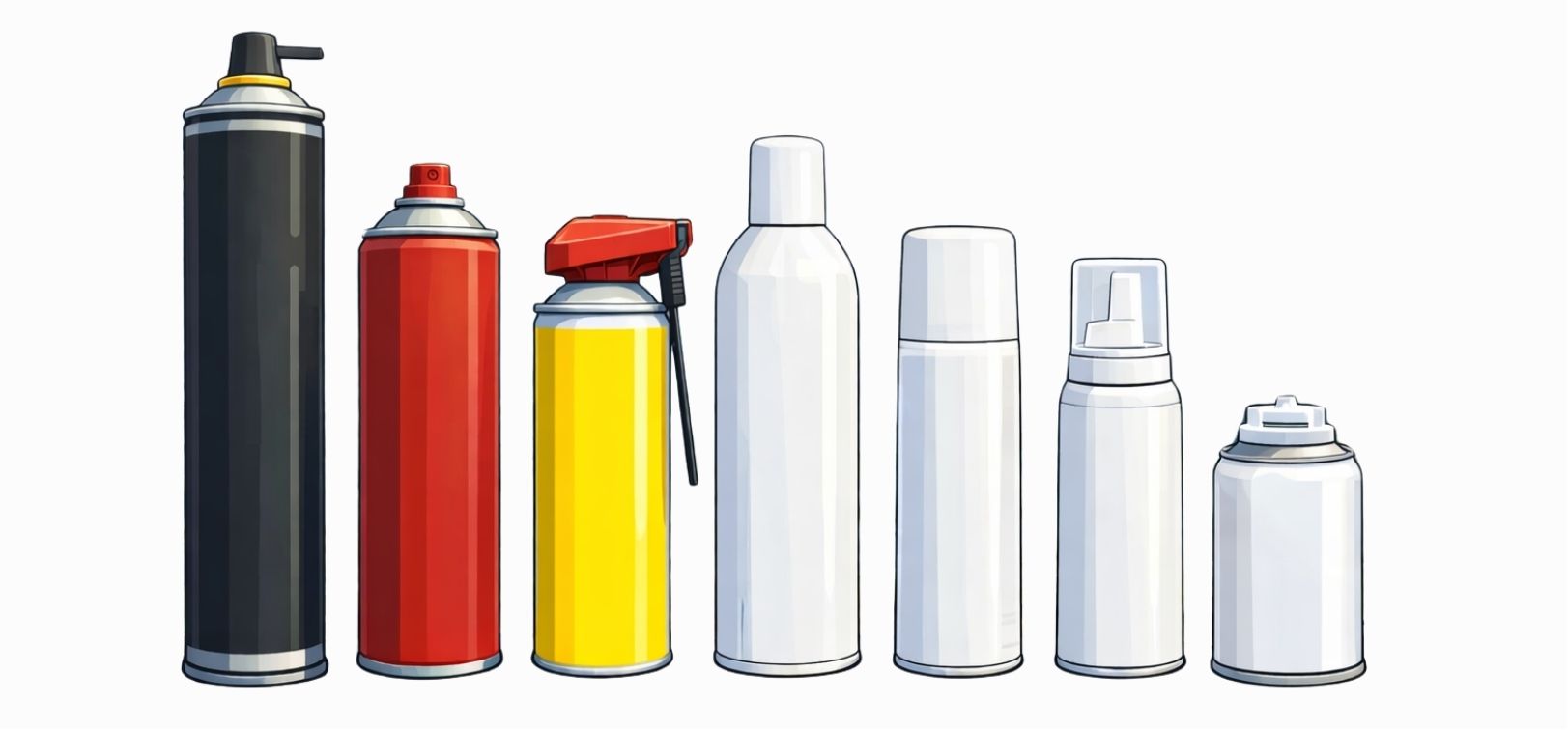 Bannière illustrative aérosol