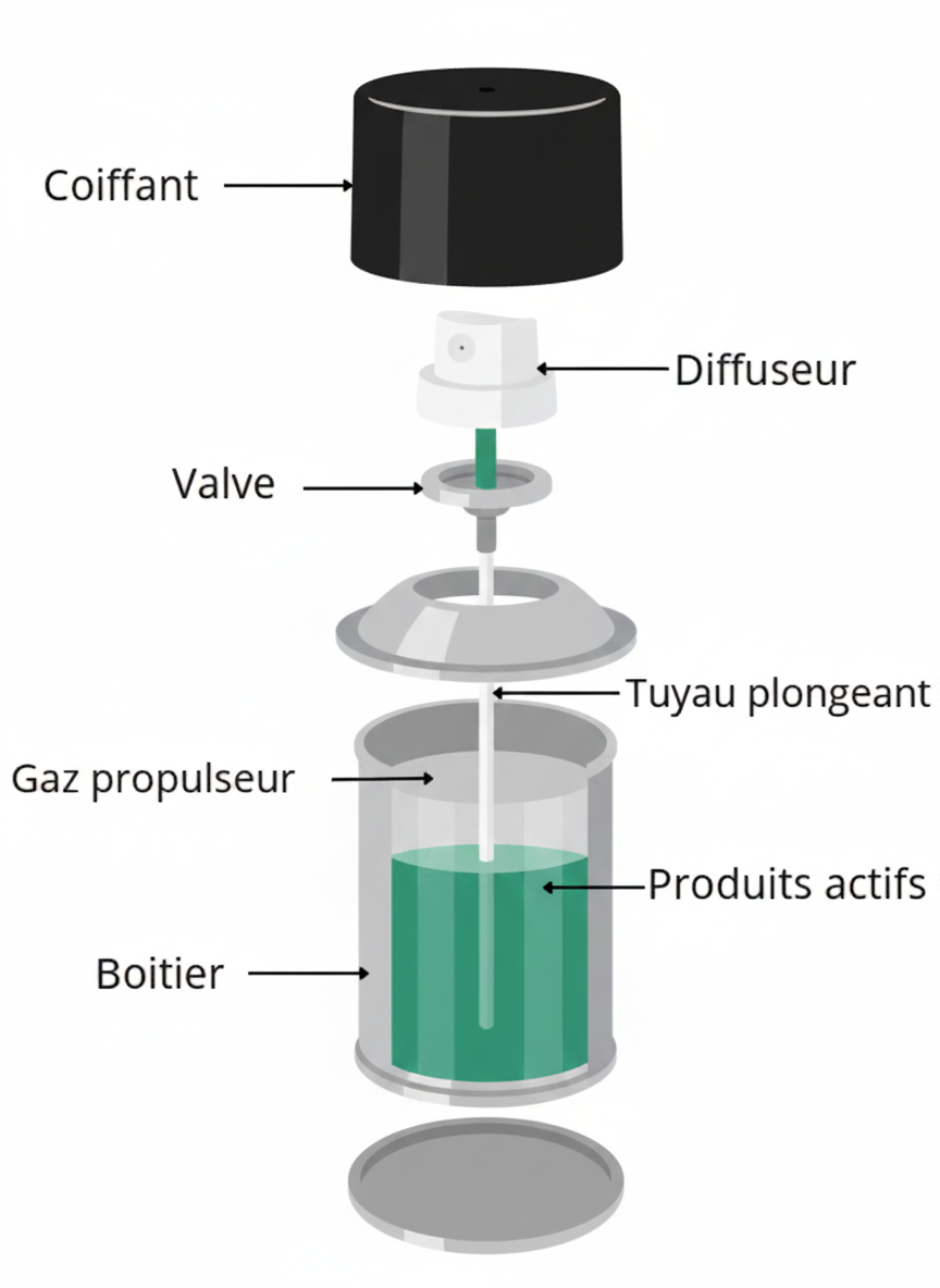 Schéma composants boîtier