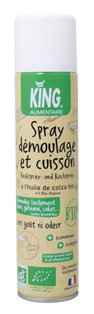 Spray de démoulage et de cuisson BIO